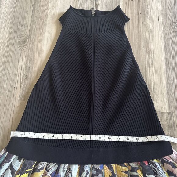 Ted Baker Corino Mockable Pleated Dress in Black Size 4 (US Size 10). MSRP $398 - Picture 7 of 12